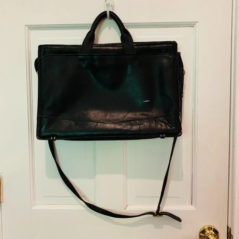 Schlesinger Brothers Leather Briefcase